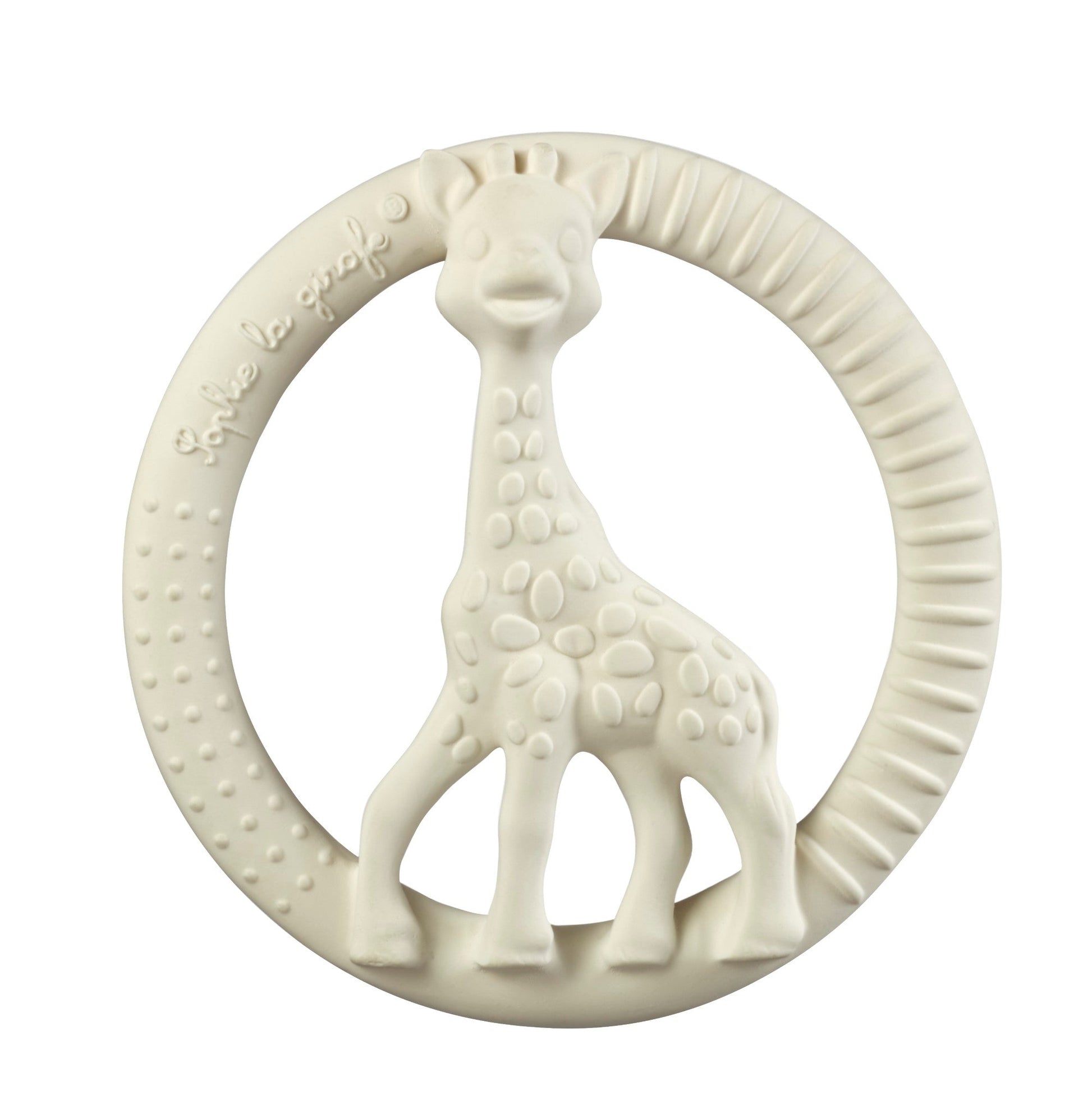 Circle Teether for Babies Natural Rubber