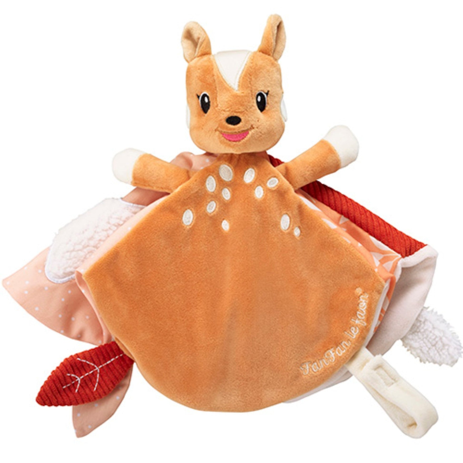 FanFan the Fawn Comforter with Pacifier Holder