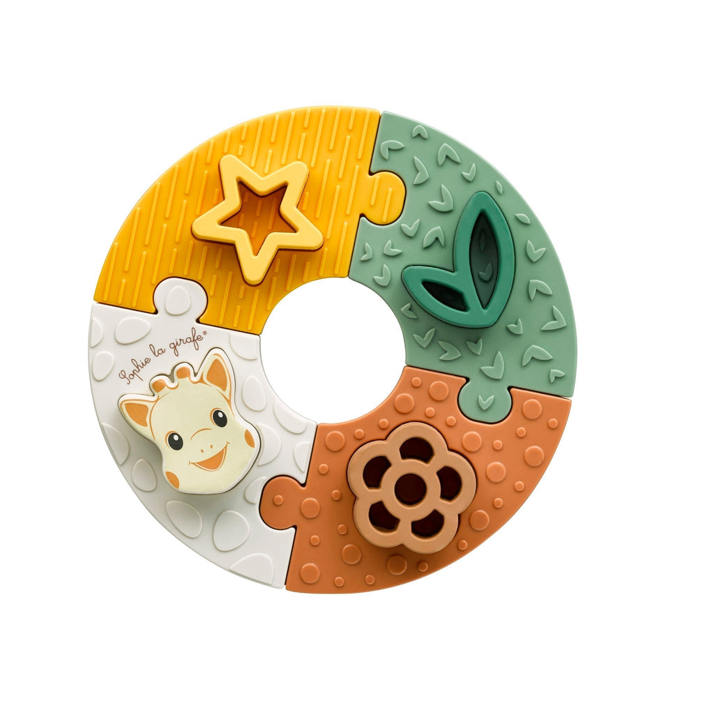 My First Puzzle Soft Teething Toy for Babies