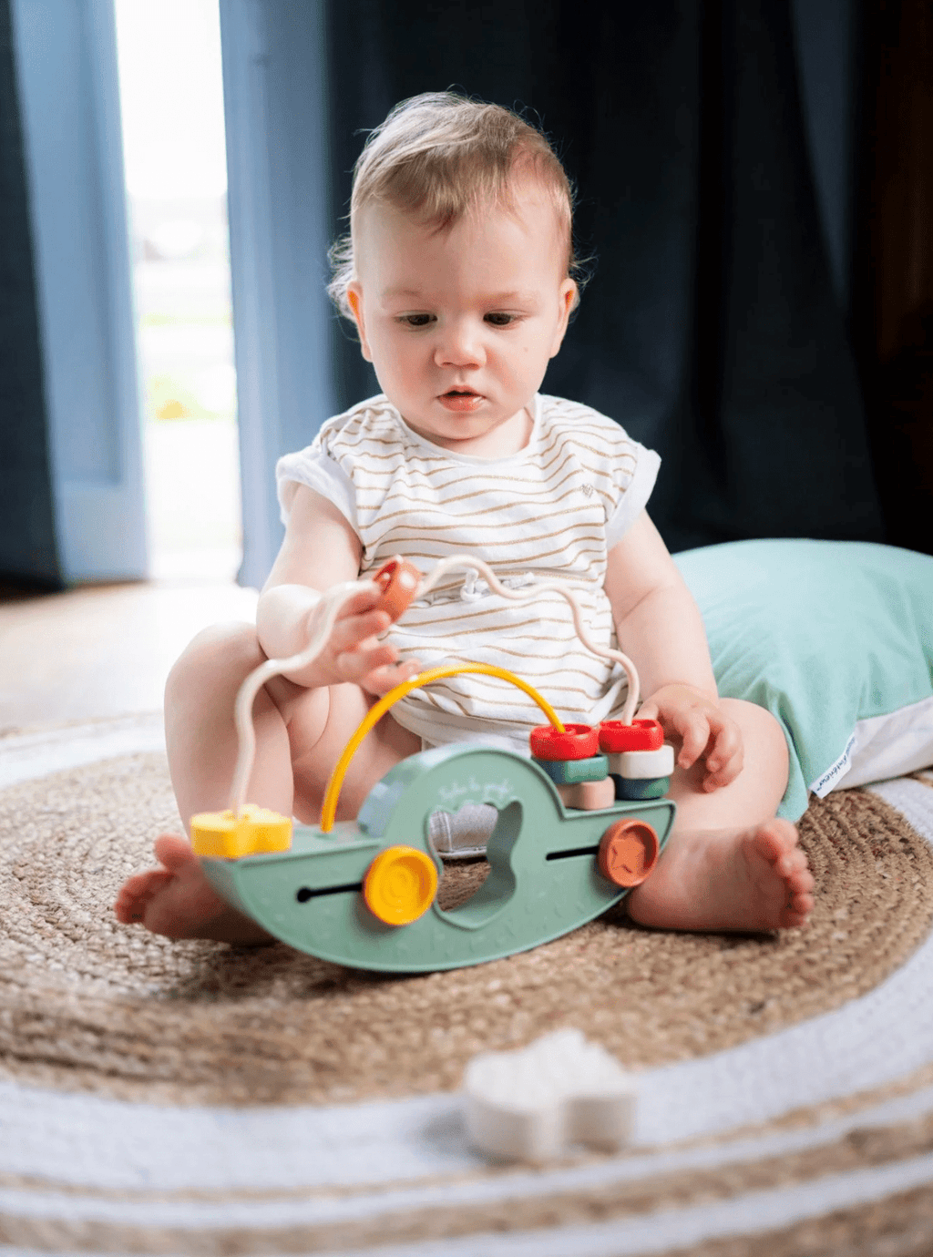 My First Toys to Handle - Balancing Abacus and Shape Sorter Set