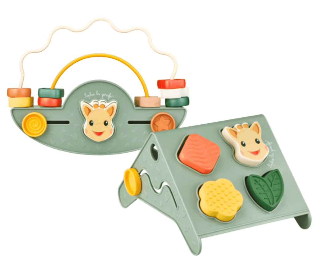 My First Toys to Handle - Balancing Abacus and Shape Sorter Set