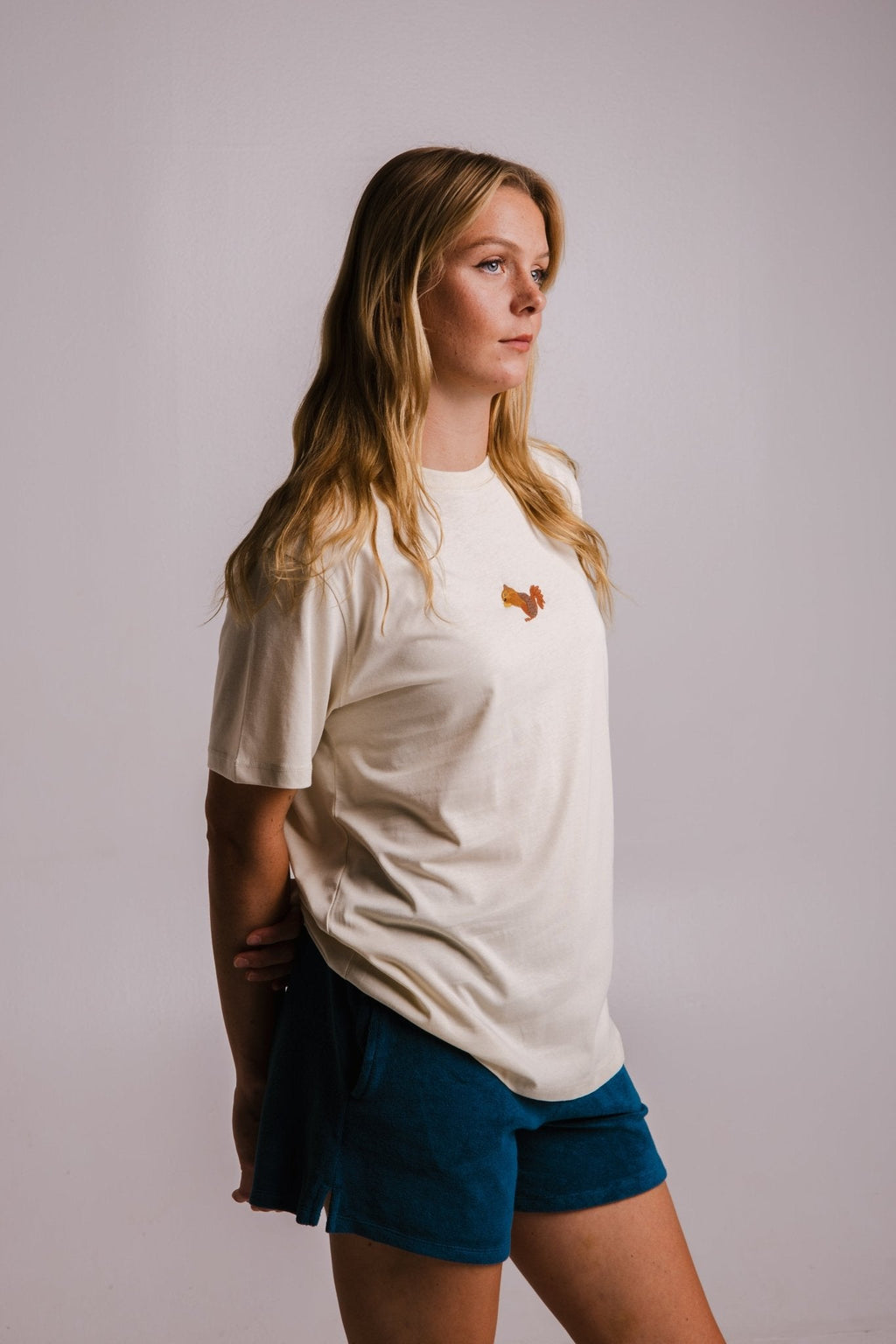 Elevate Your Wardrobe with Our Embroidered Unisex Cotton T-Shirt by Sossu at www.brixbailey.com