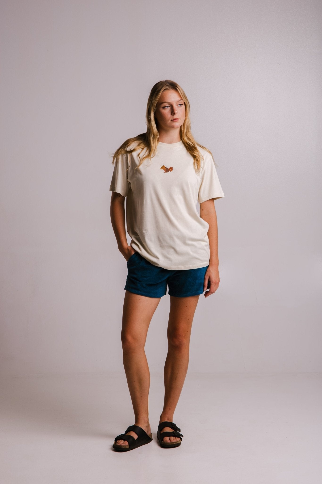 Elevate Your Wardrobe with Our Embroidered Unisex Cotton T-Shirt by Sossu at www.brixbailey.com