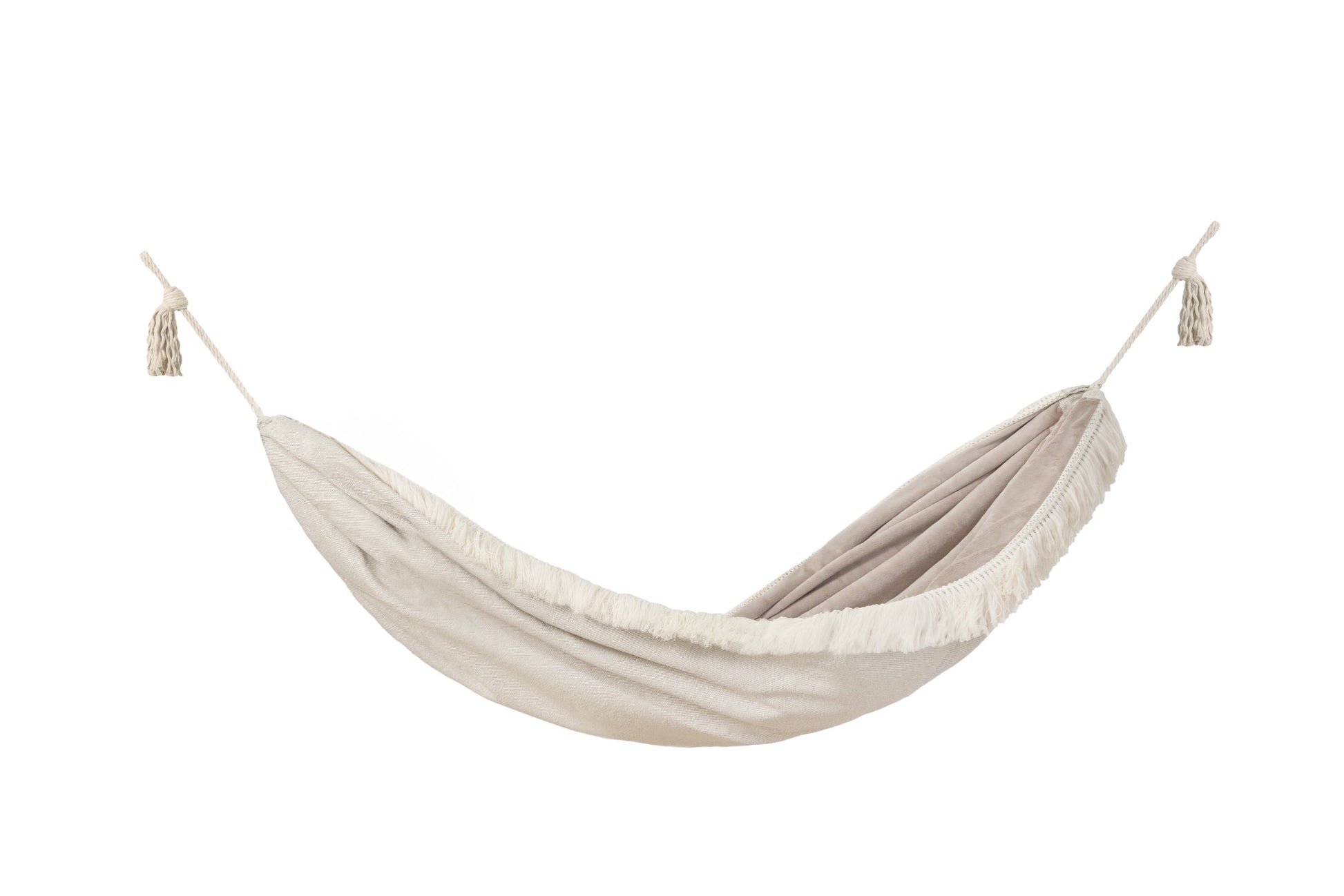 Feather Dream Hammock for Kids - Handmade, Safe & Cozy Child's Retreat with Magical Fringes by Sówka at www.brixbailey.com