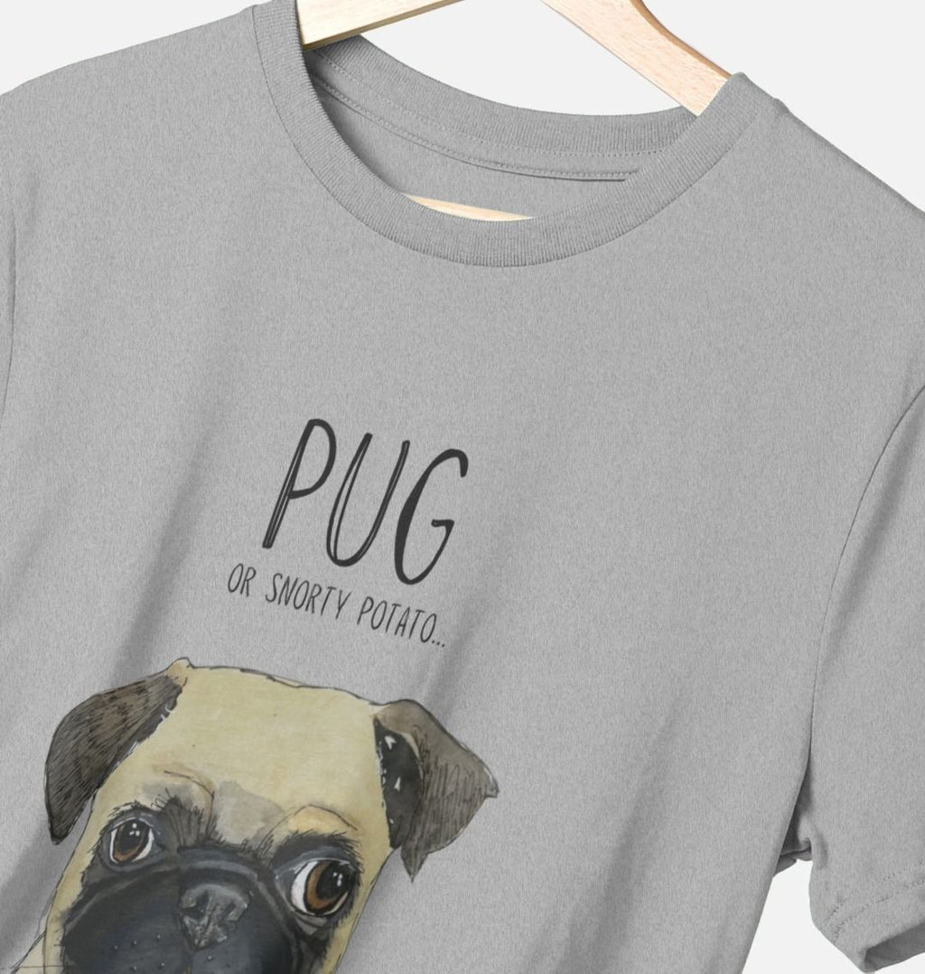 Snorty Potato Pug Men's T Shirt