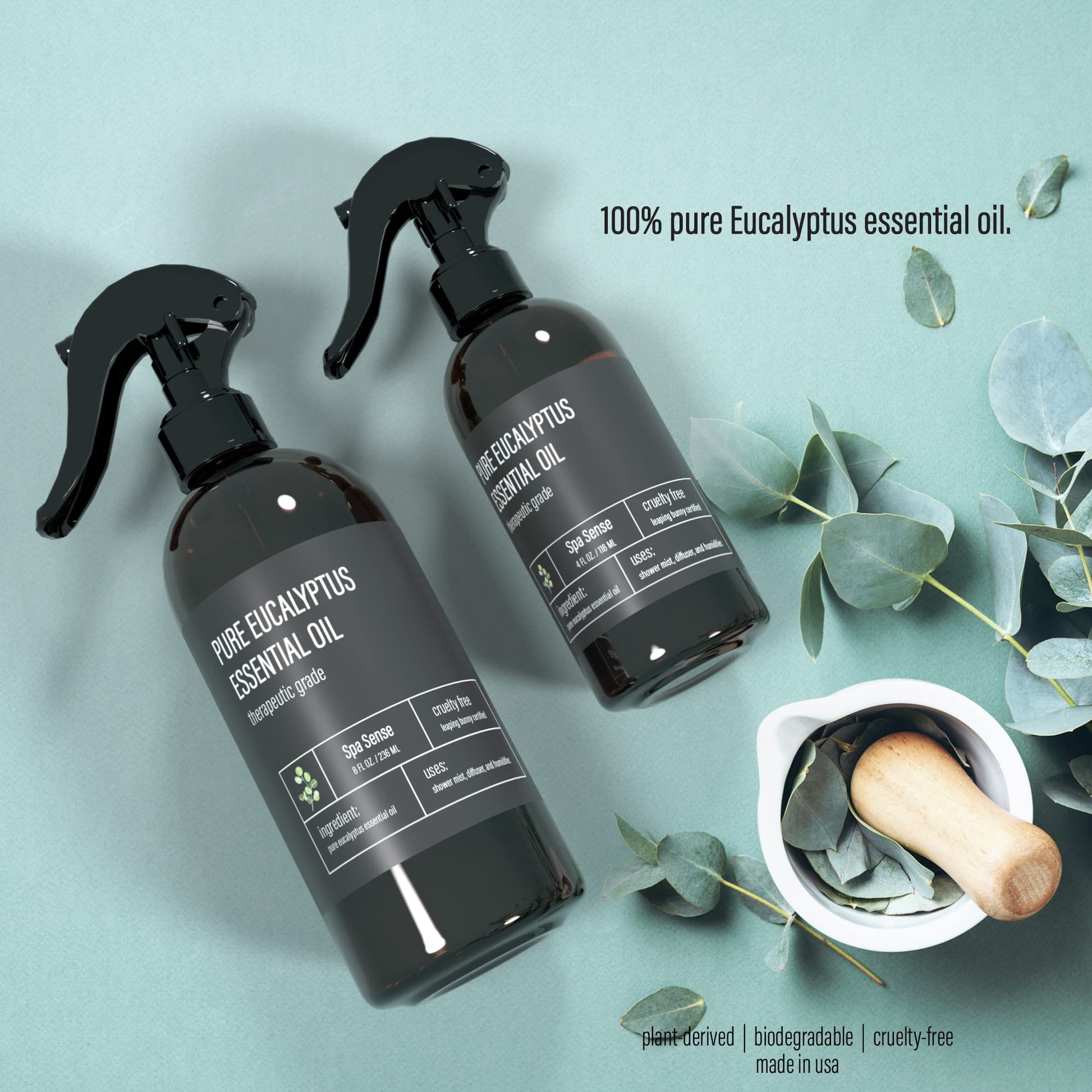 Pure Eucalyptus Shower Mist 8oz Spray