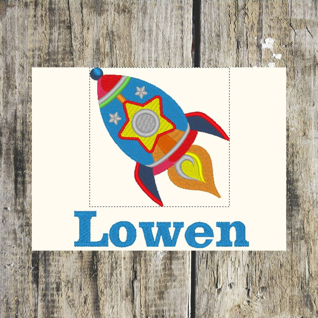 Rocket Personalised Towels