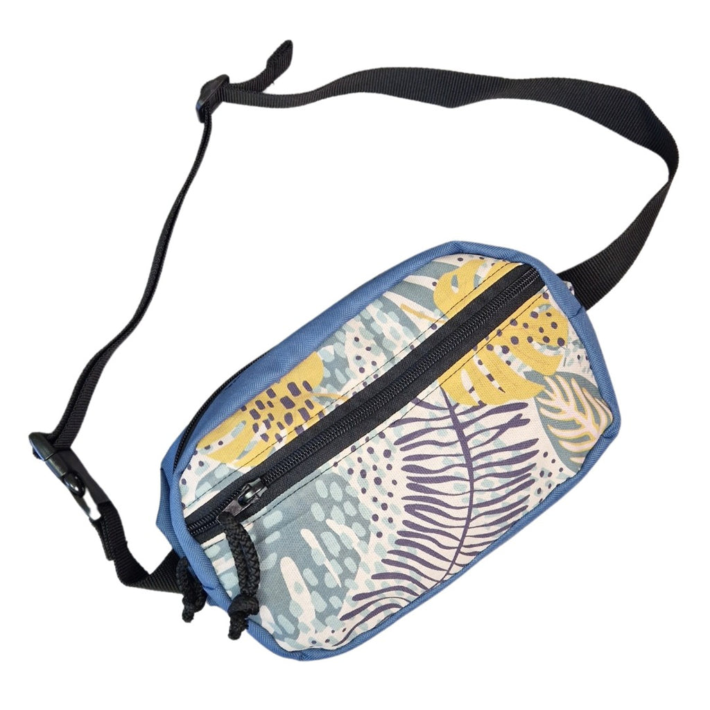 Spacious Water-Resistant Waist Bag - Tropics
