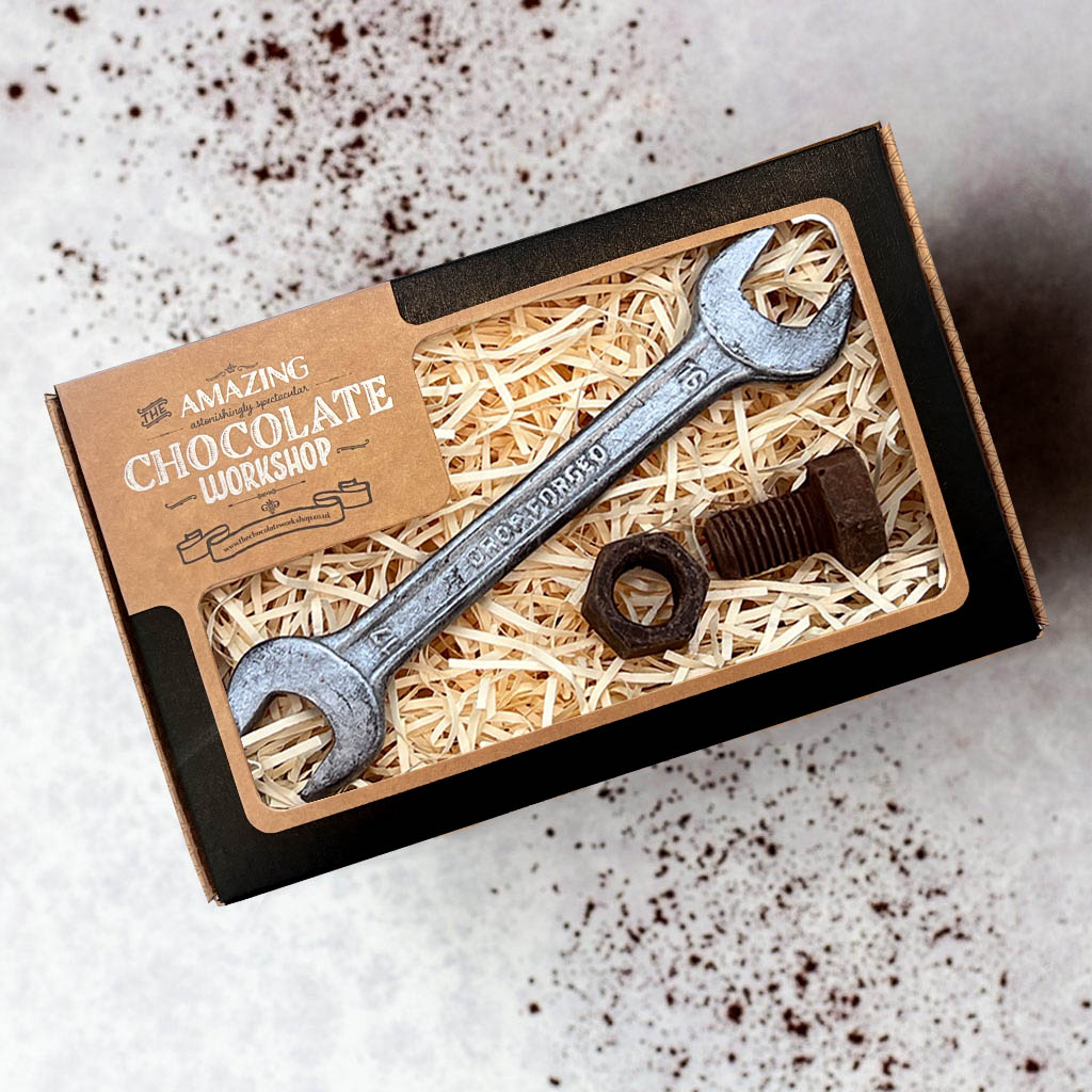 Chocolate Spanner and Nut Bolt Gift Box