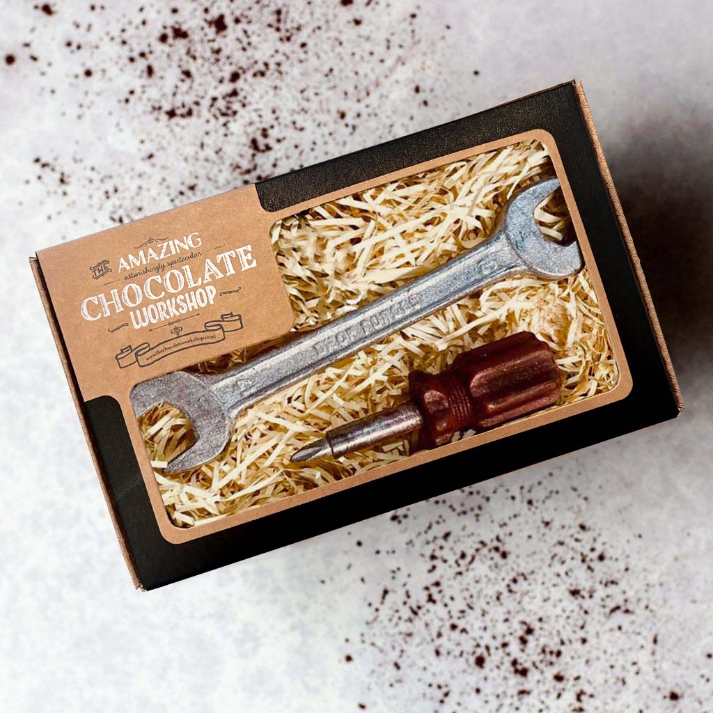 Chocolate Spanner and Screwdriver Set Gift Box