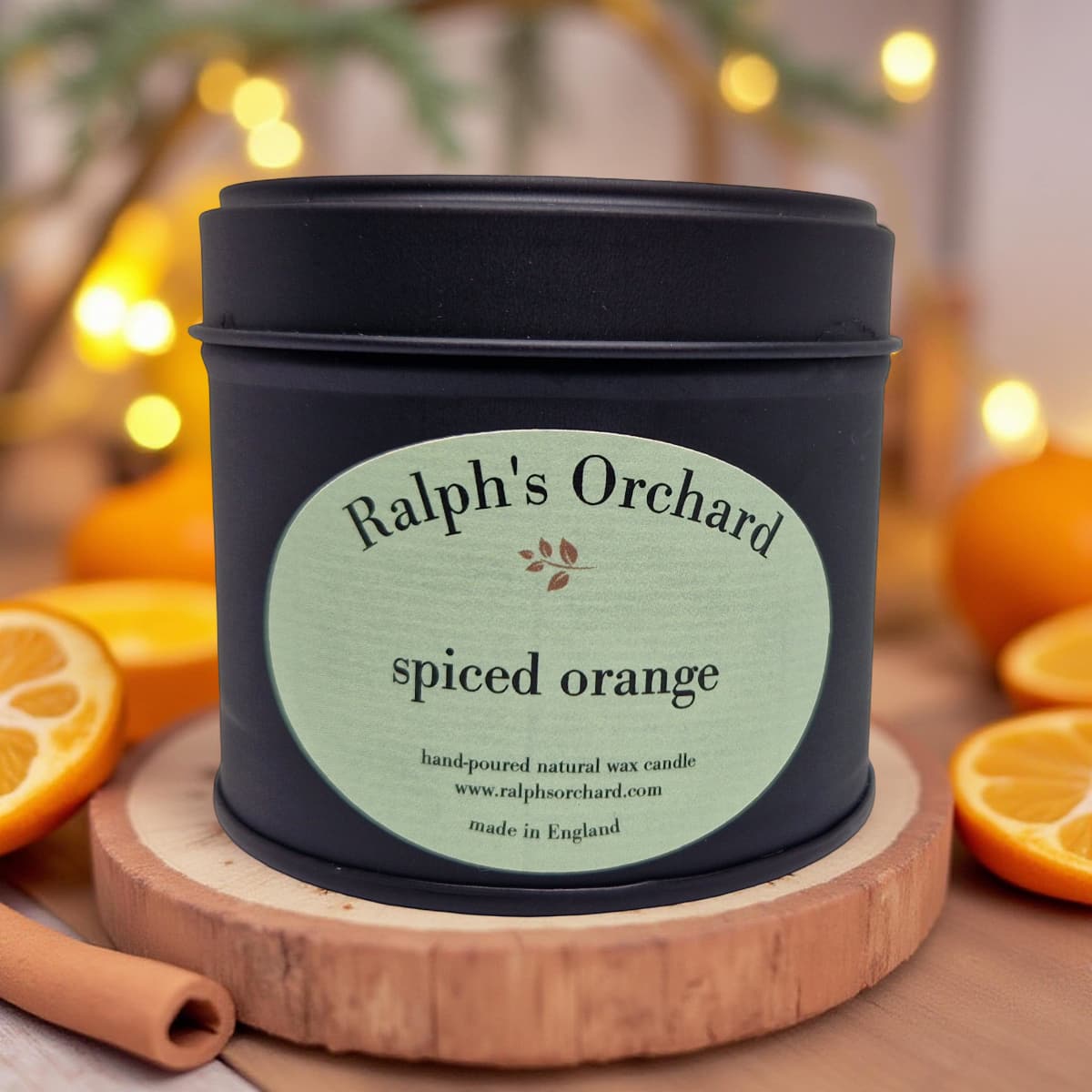 Spiced Orange Scented Candle