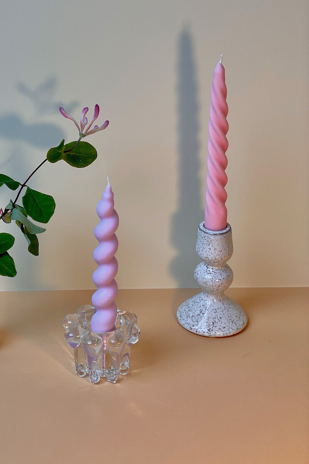 Spiral Taper Candles Bundle of 4