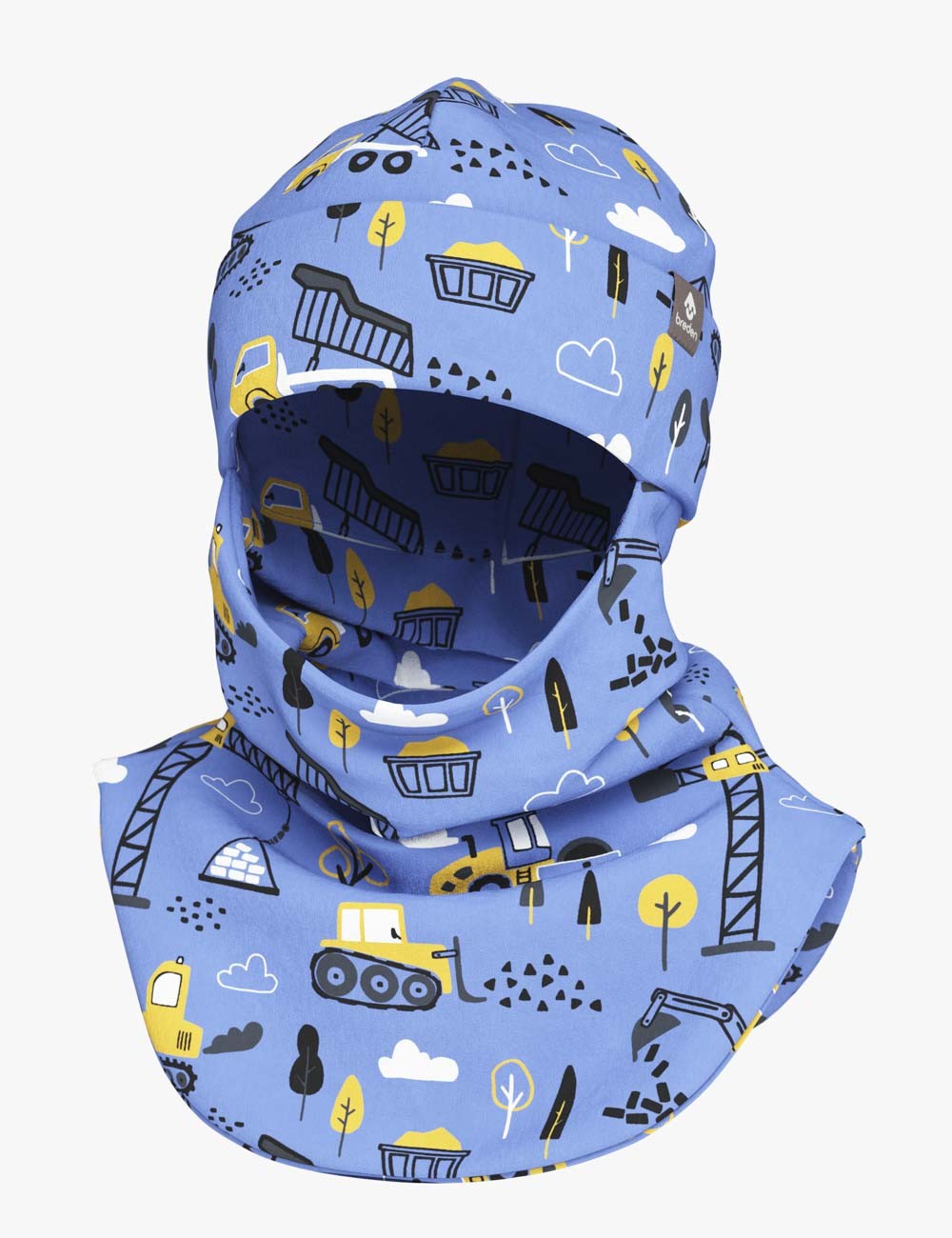 Balaclava BREDEN: Versatile 2-in-1 Cotton Jersey Hat-Scarf for Kids - Protects in Mild Climates by Breden at www.brixbailey.com