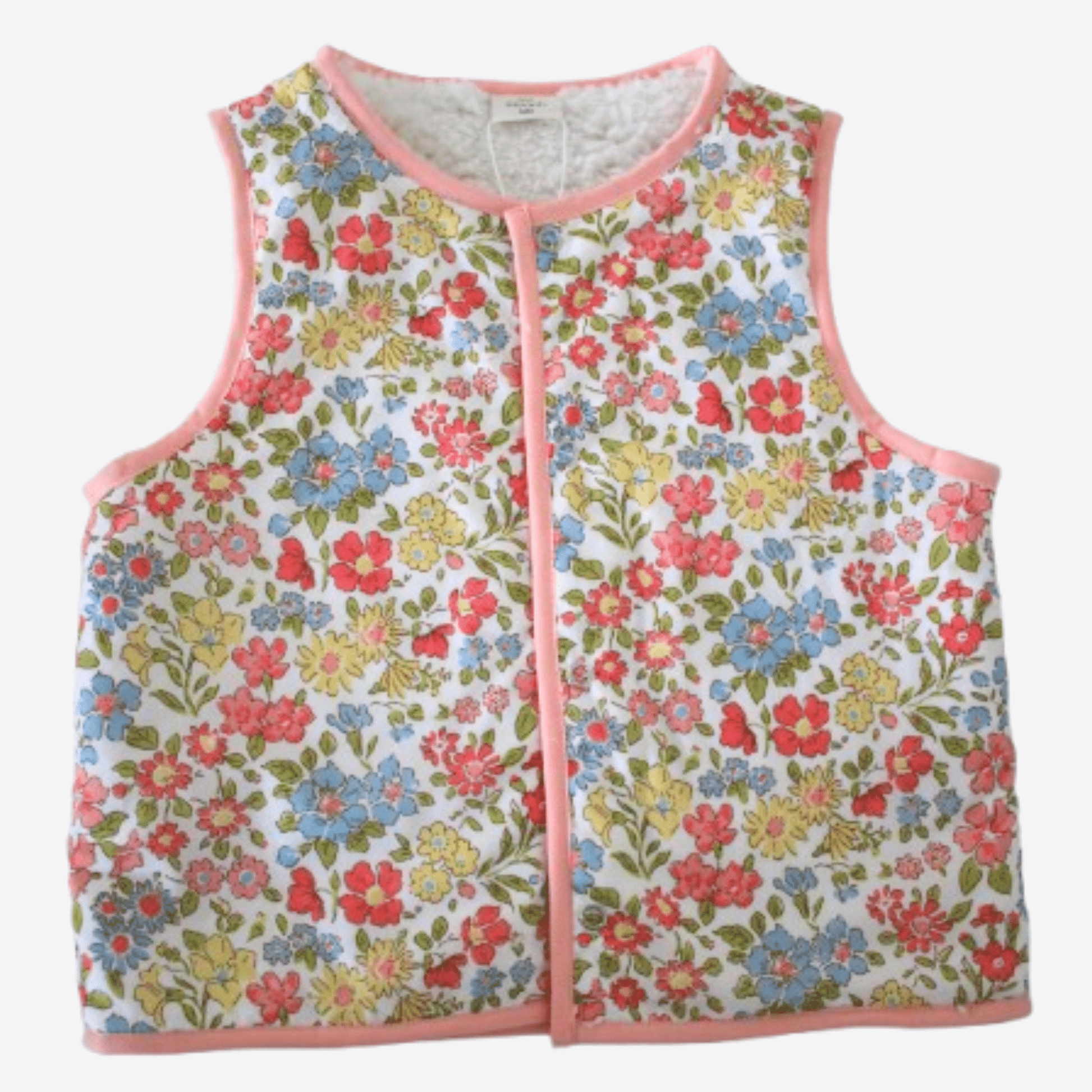 Kids Spring Floral Vest