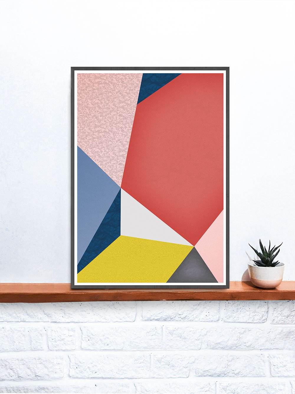 Spring Geometric Art Print