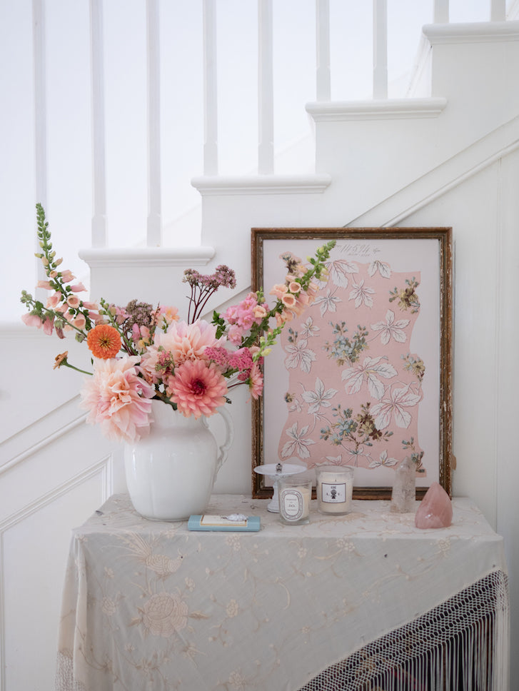 Spring Romance Vintage Archive Poster Print