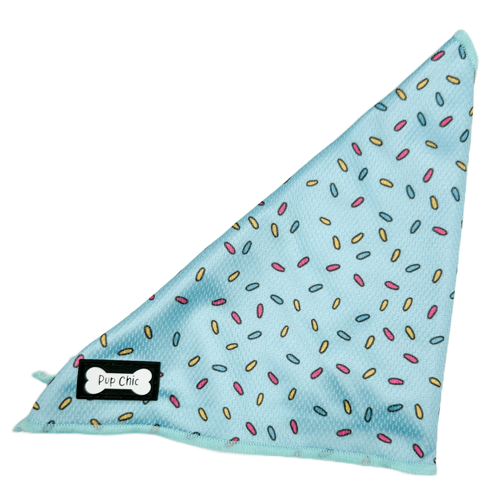 Sprinkles Cooling Bandana for Dogs in Blue