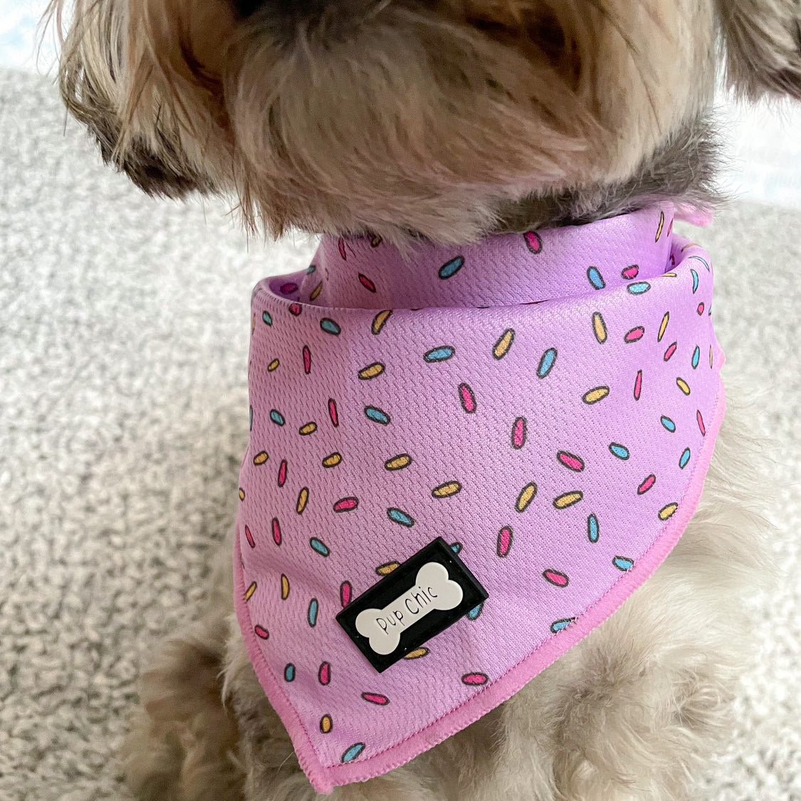 Sprinkles Cooling Bandana Pink