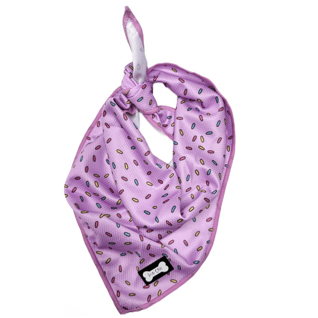 Sprinkles Cooling Bandana Pink