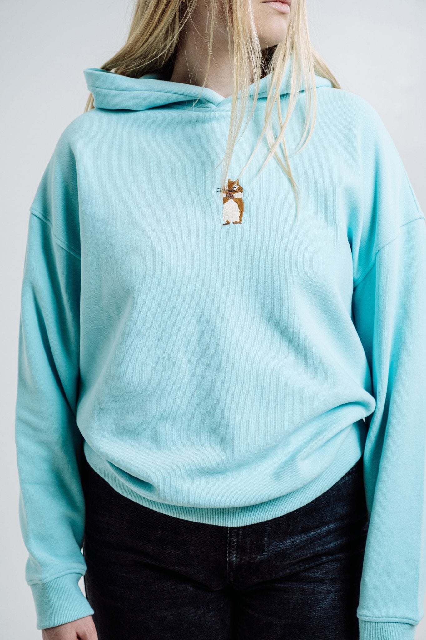 Super Soft Embroidered Hoodie – Unisex, Eco-Friendly & Comfortable by Sossu at www.brixbailey.com