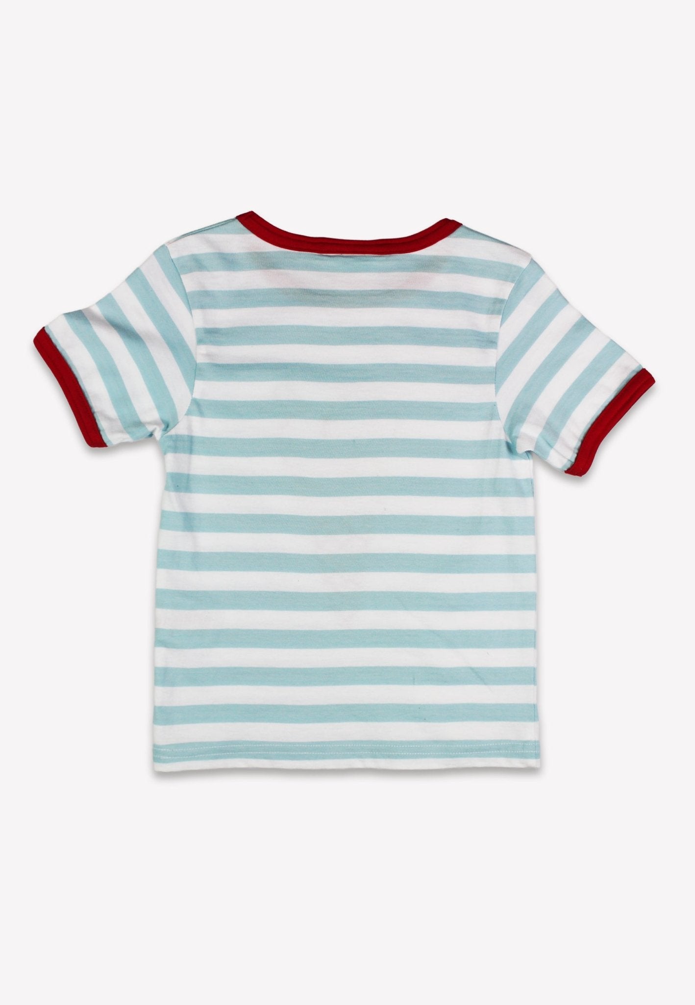 Organic Ice Cream Applique Short Sleeved T Shirt