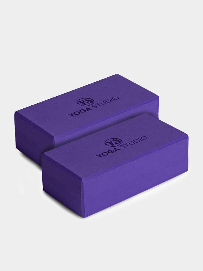 EVA Yoga Brick Twin Pack