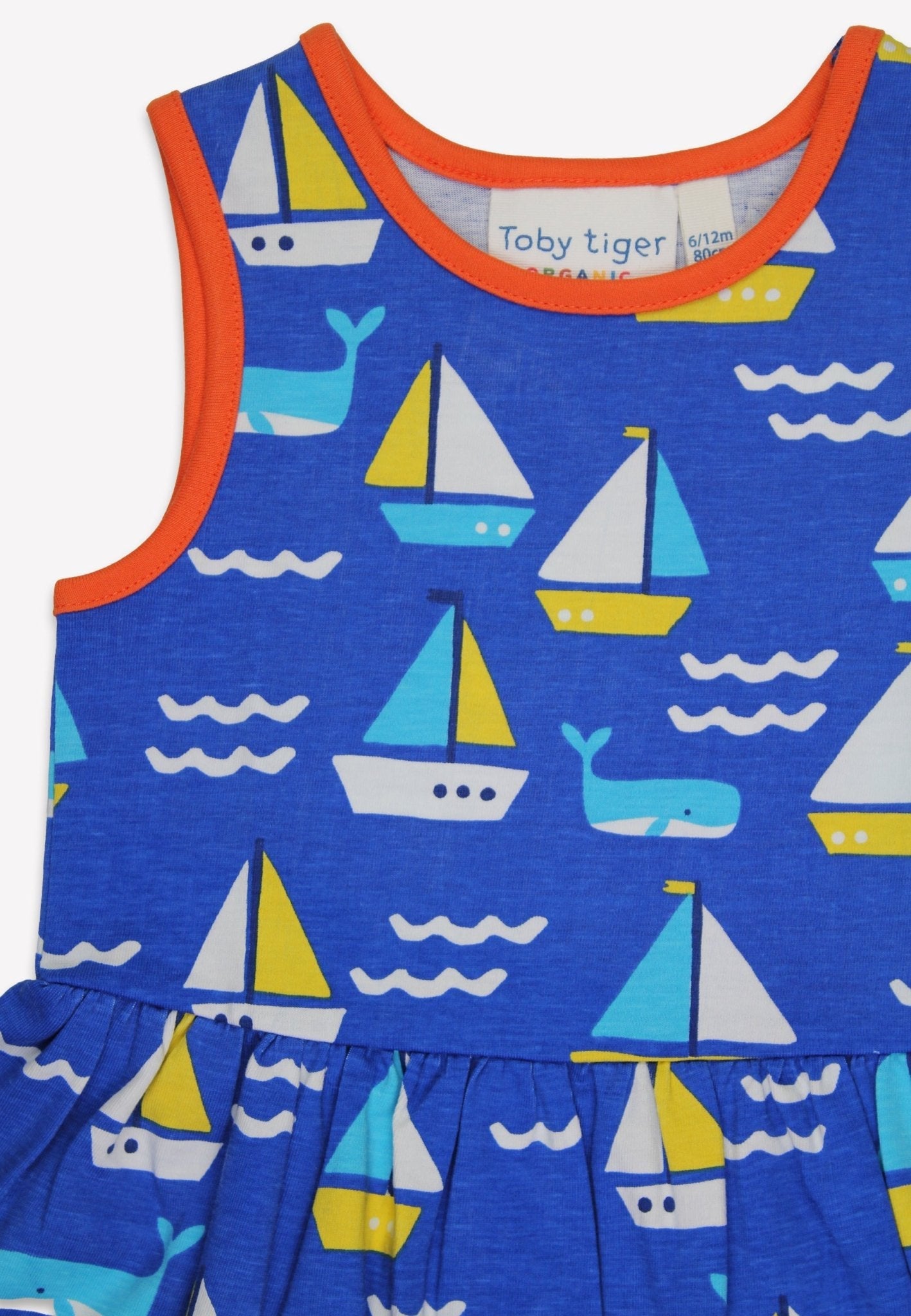 Organic St Ives Print Summer Dress