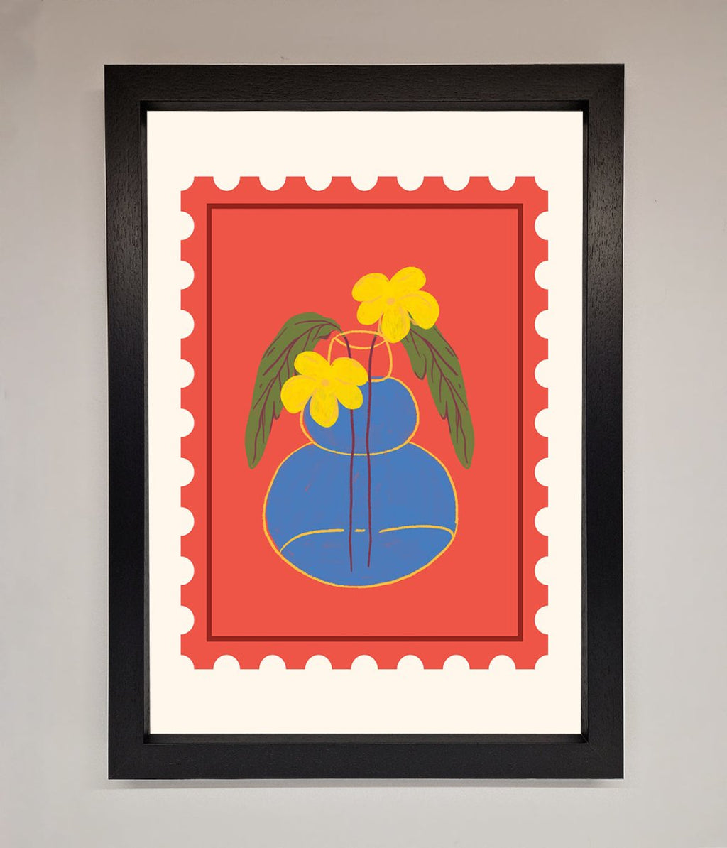 Stamp Plant Framed Wall Art