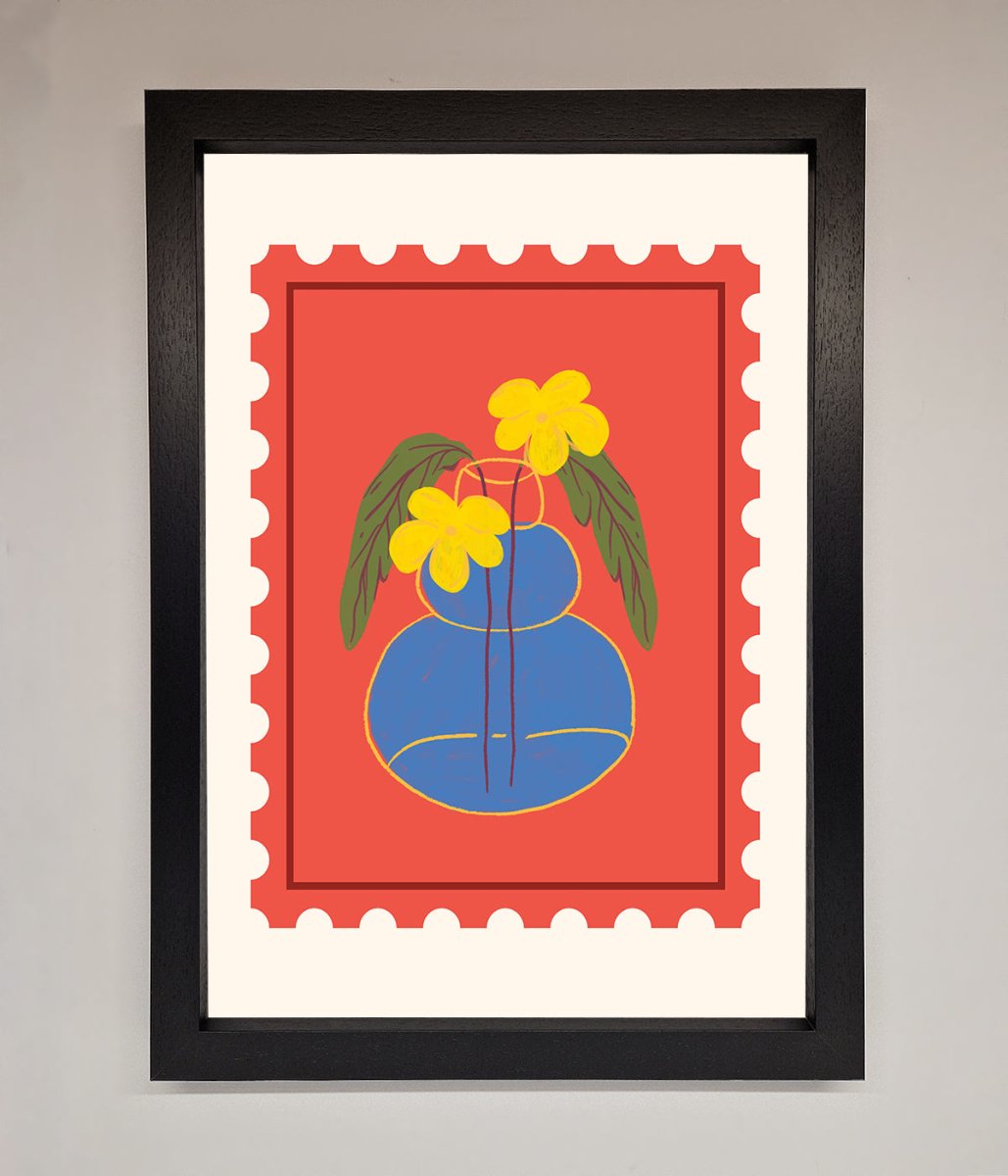 Stamp Plant Framed Wall Art
