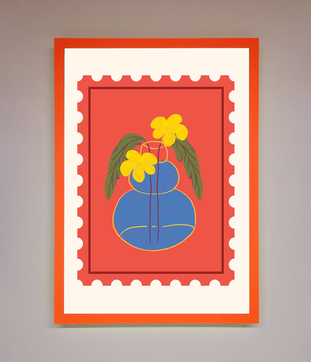 Stamp Plant Framed Wall Art