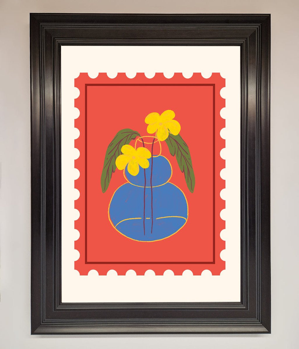 Stamp Plant Framed Wall Art