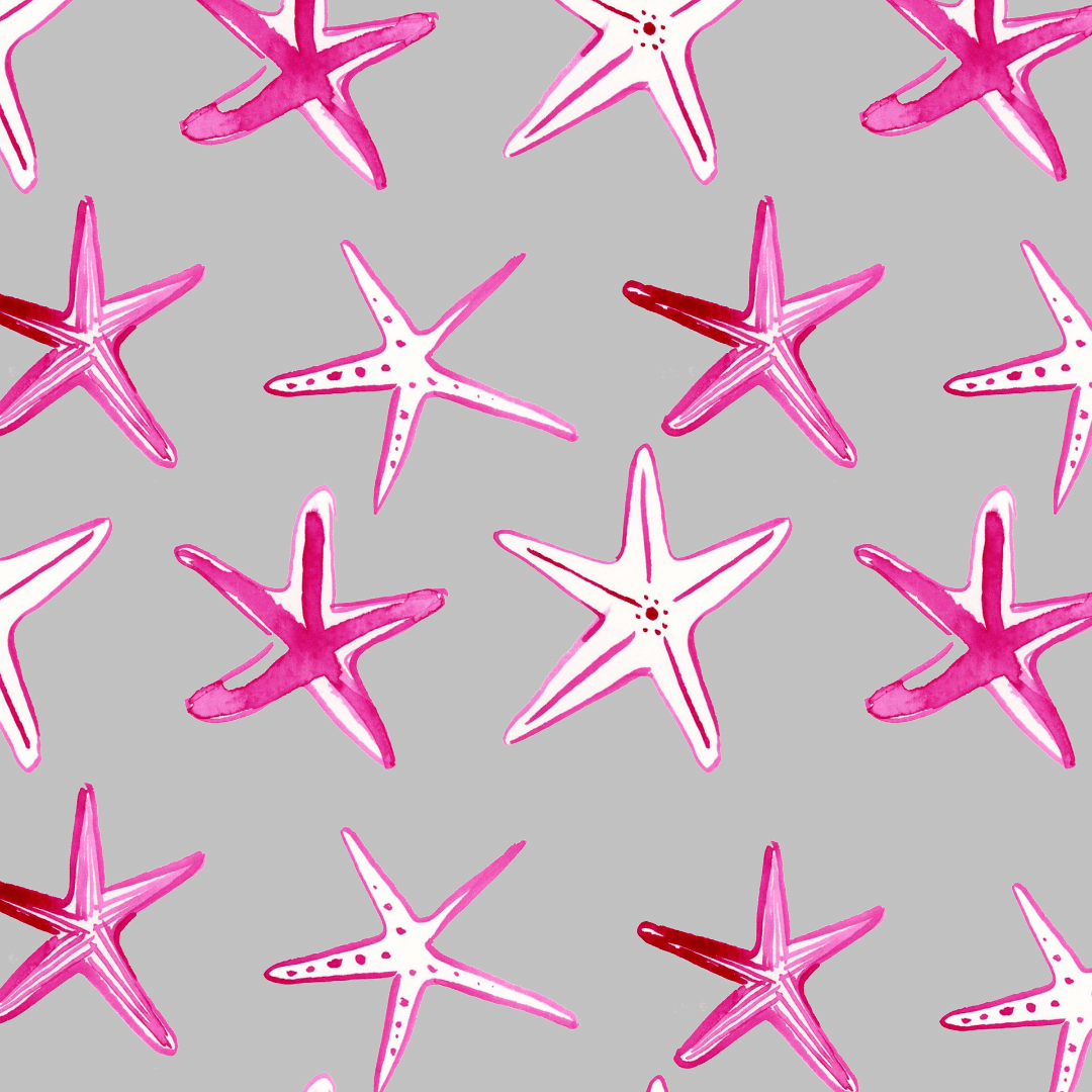 Starfish Oven Gloves Double Thickness Heat Resistant Cotton