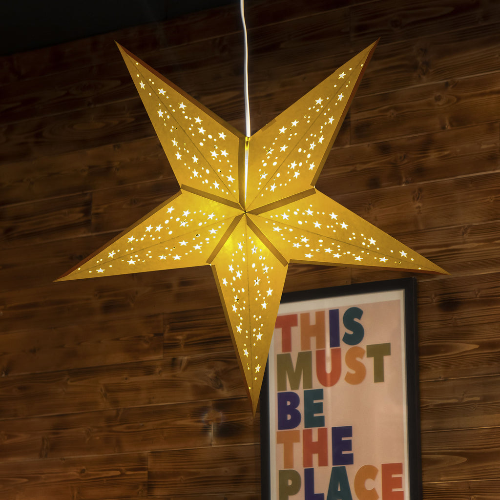 Summer Wedding Paper Star Lanterns 30 Pack