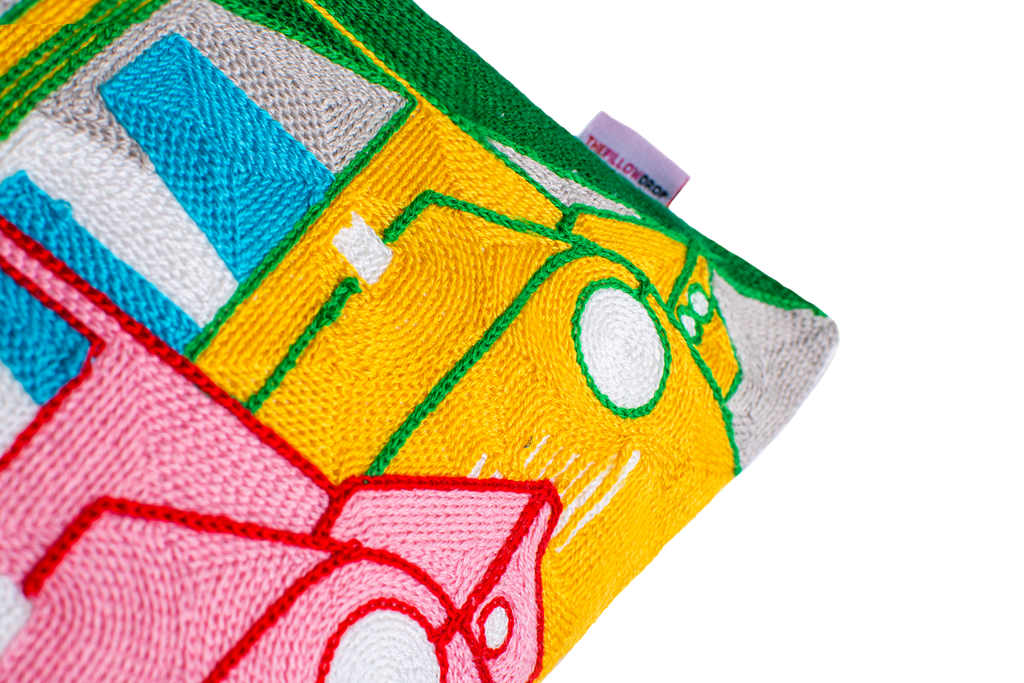 St. Barts Needlepoint Cushion