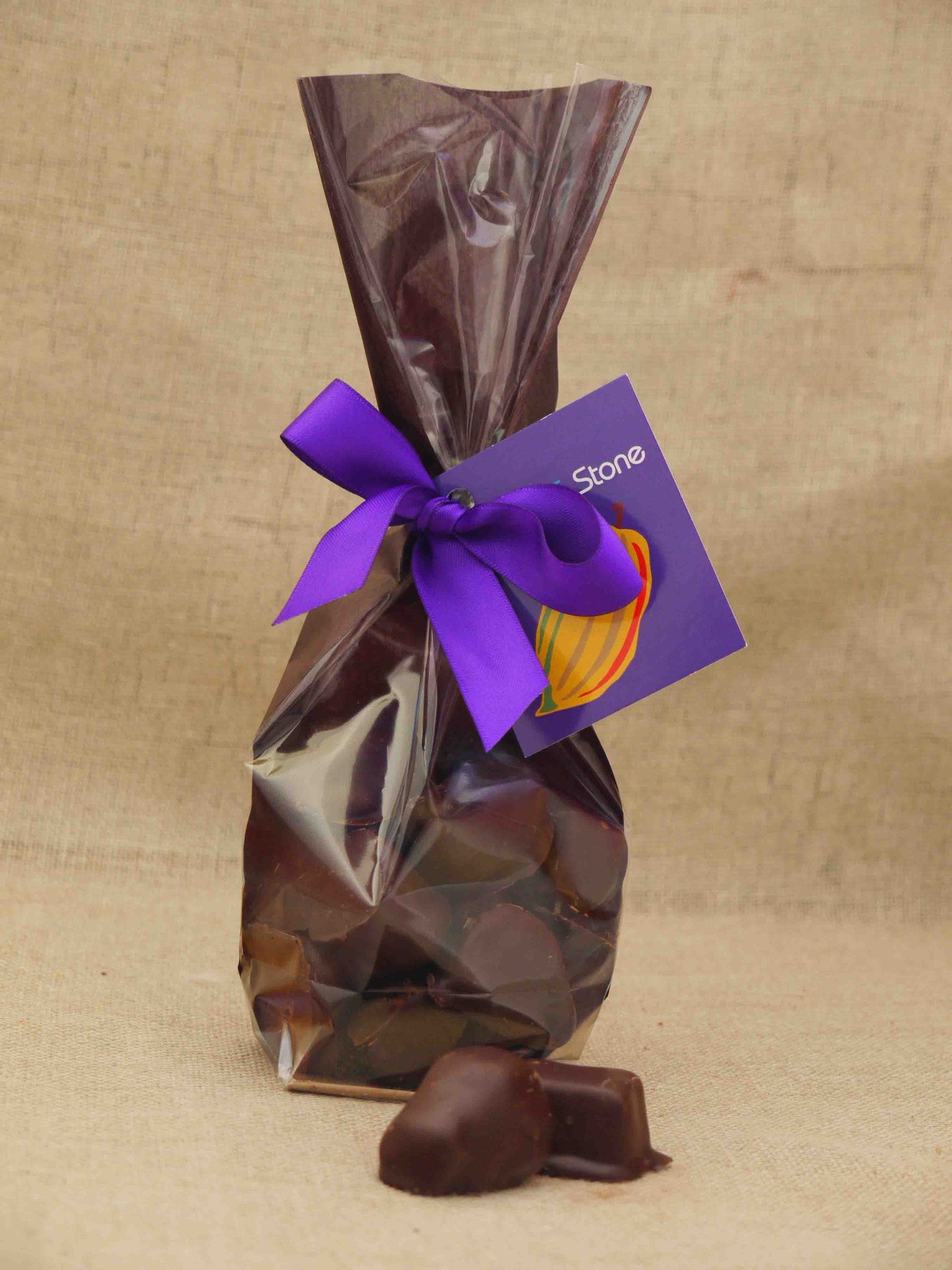 Stem Ginger in Dark Chocolate 70 Percent Cocoa