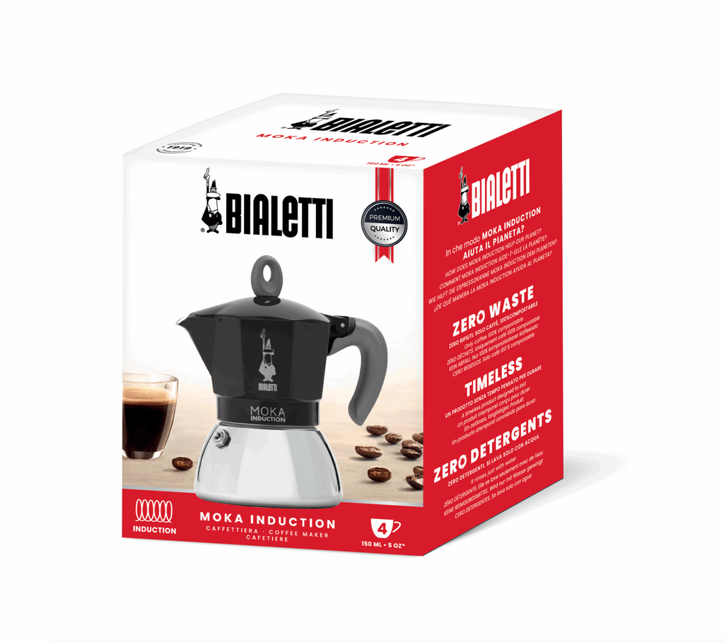 Moka Induction Stovetop Coffee Maker