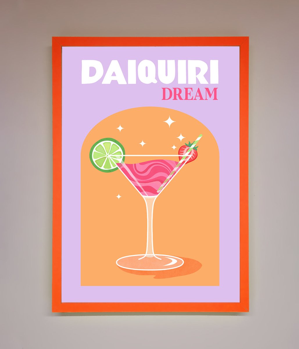 Strawberry Daiquiri Framed Print