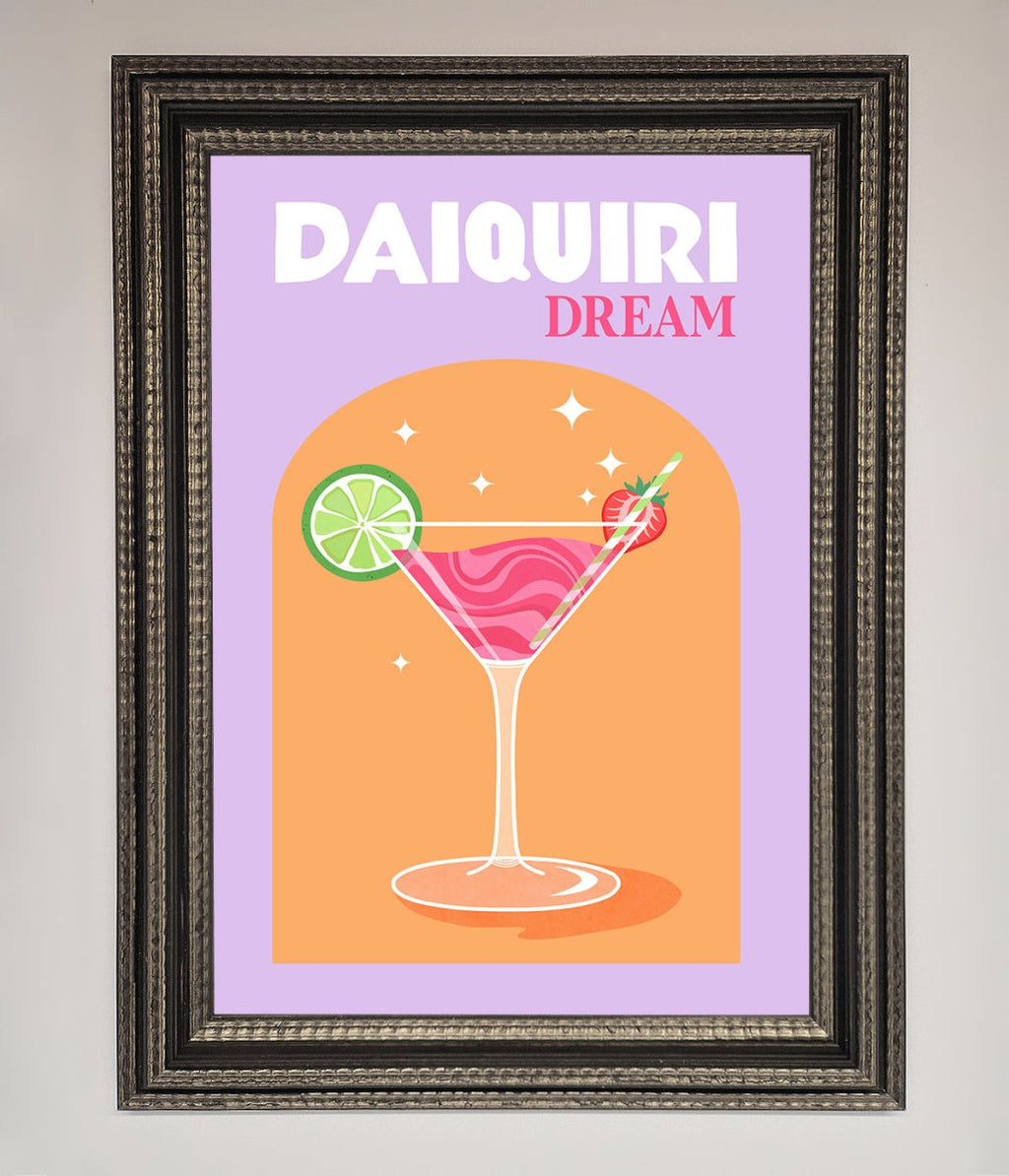 Strawberry Daiquiri Framed Print