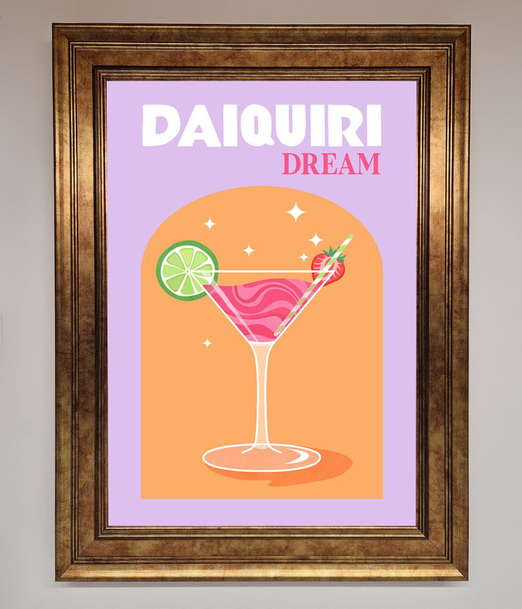 Strawberry Daiquiri Framed Print