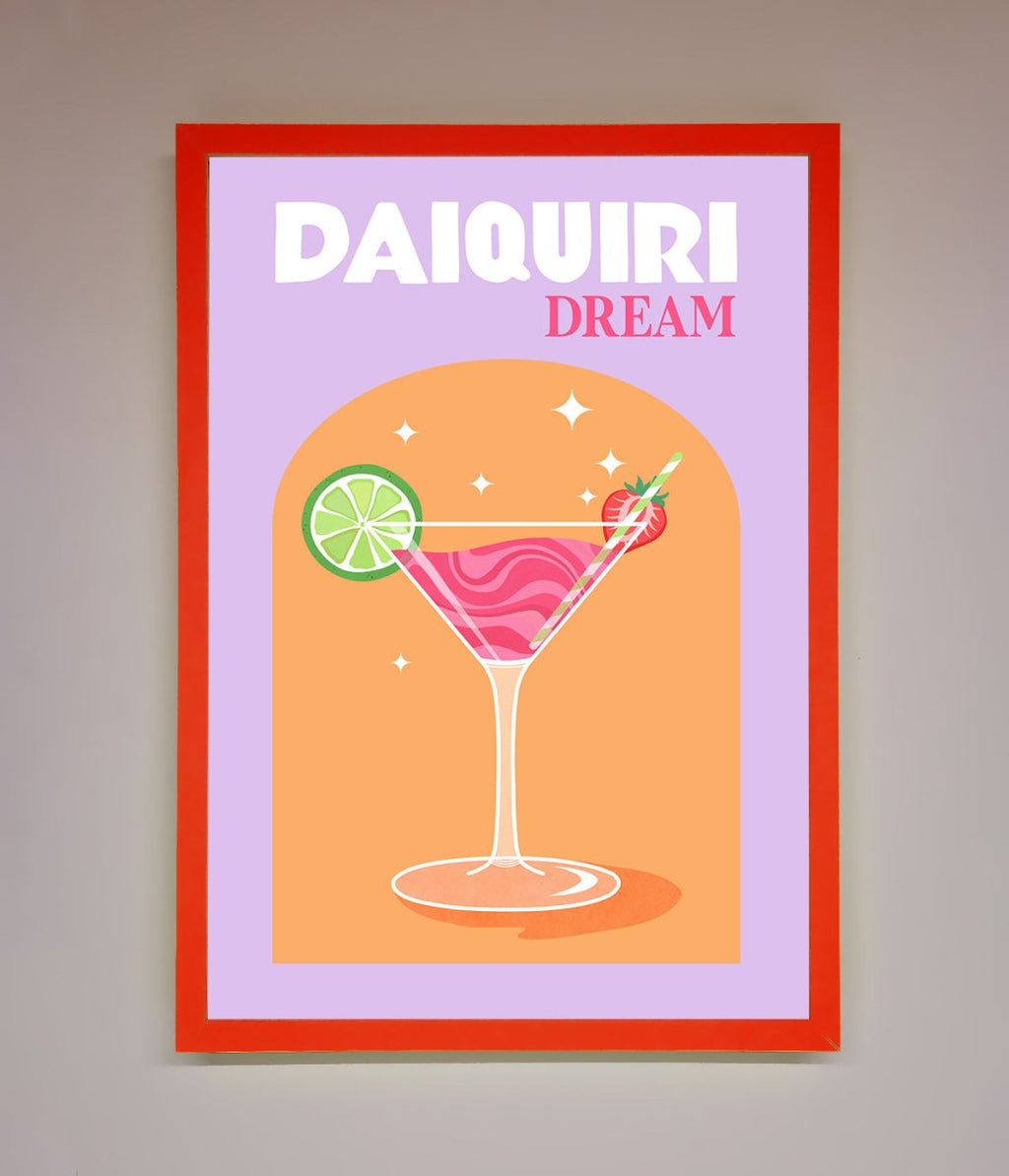 Strawberry Daiquiri Framed Print