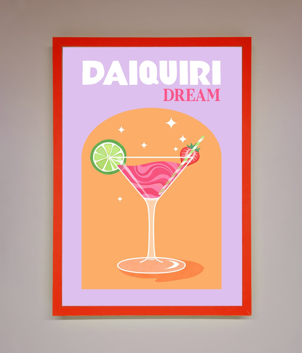 Strawberry Daiquiri Framed Print