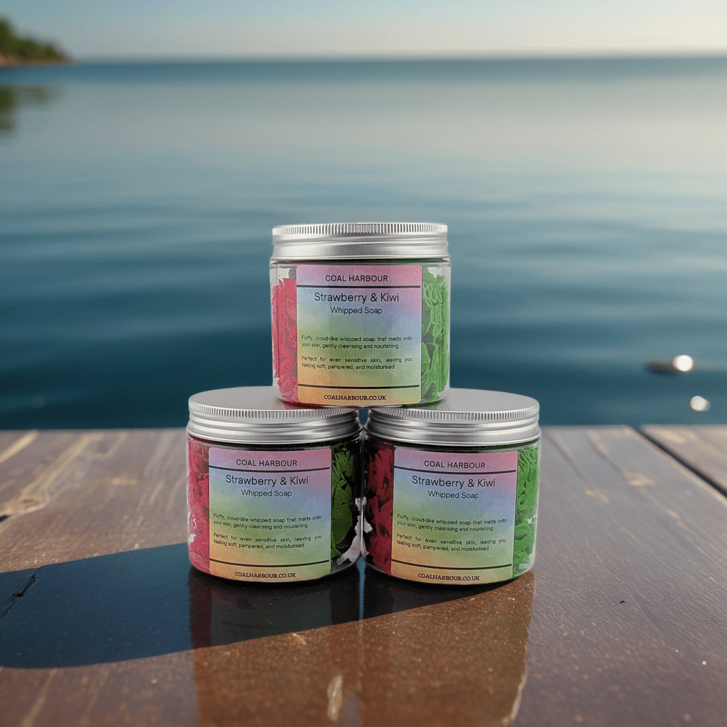 Strawberry and Kiwi Whipped Soap
