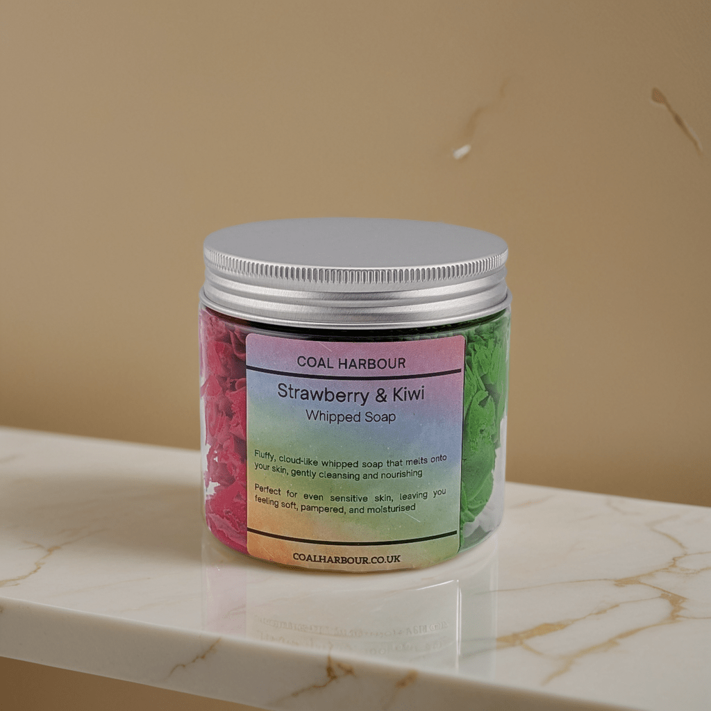 Strawberry and Kiwi Whipped Soap