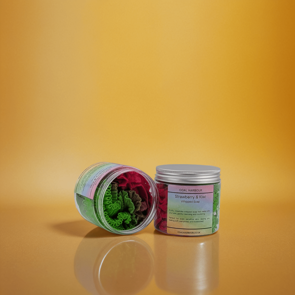 Strawberry and Kiwi Whipped Soap