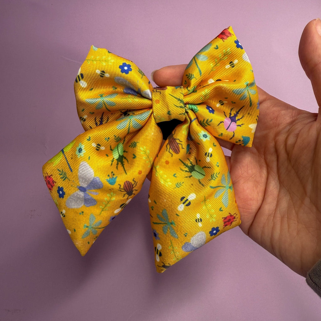 Summer Sailor Bow for Dogs