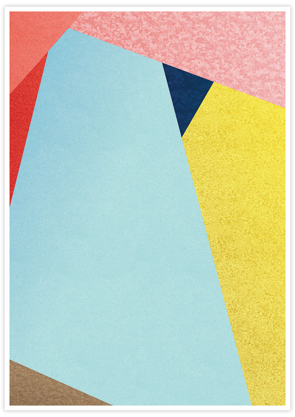 Summer Geometric Print Modern Triangle Pattern