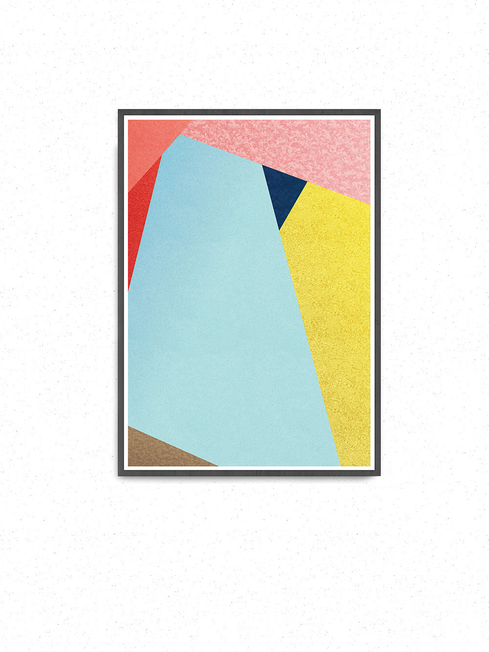 Summer Geometric Print Modern Triangle Pattern