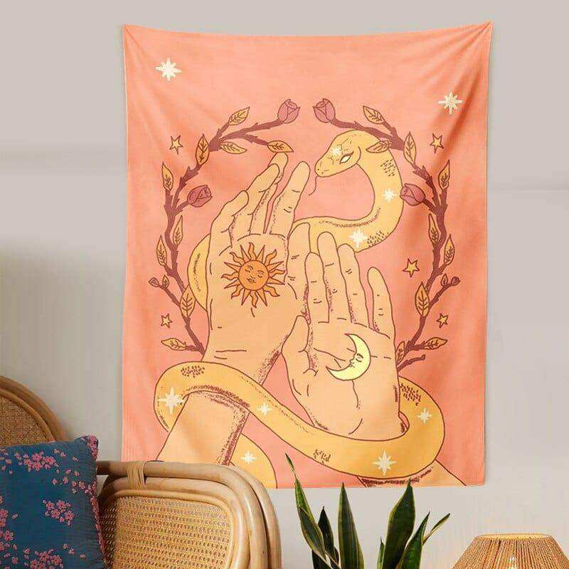 Sun and Moon Tapestry