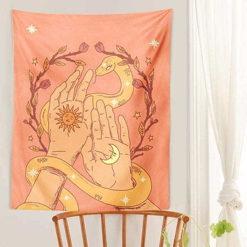 Sun and Moon Tapestry