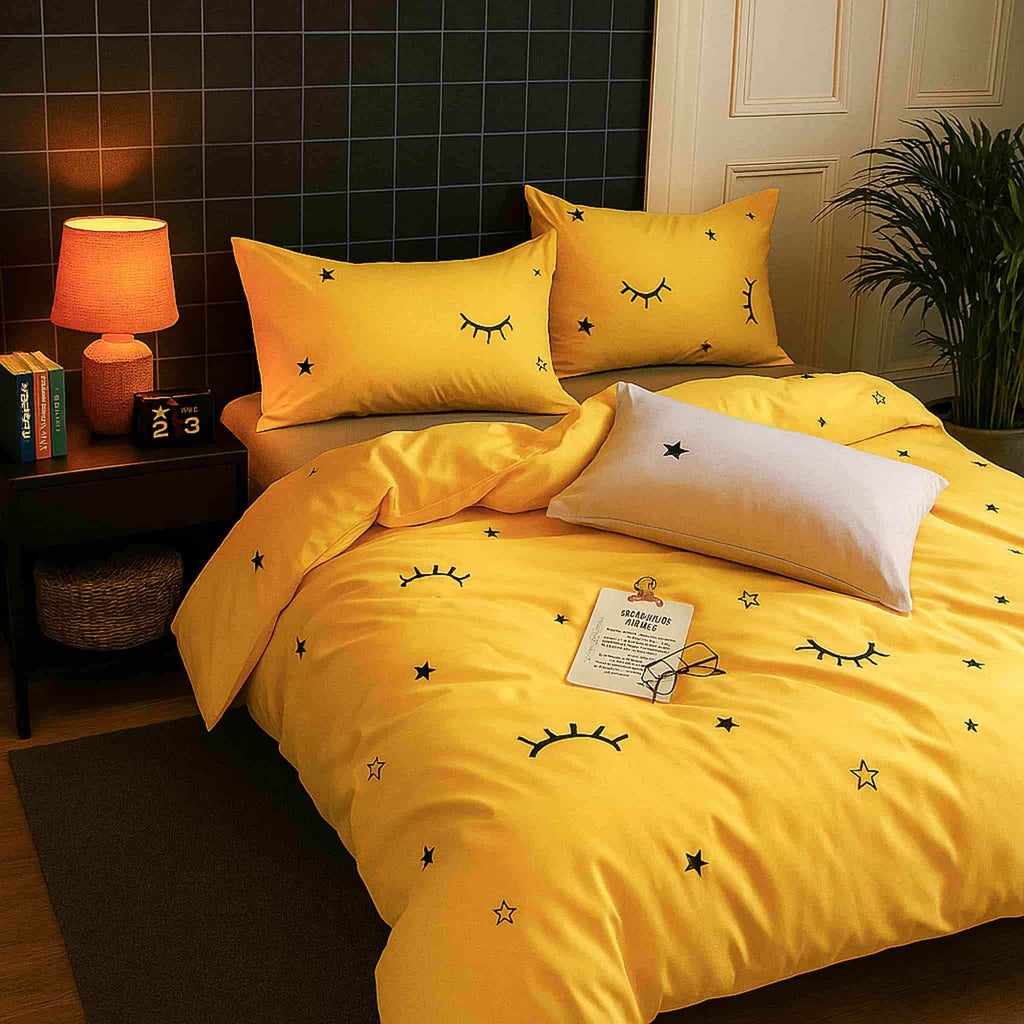 Sun and Stars Bedding Set